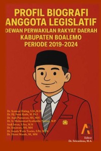 PROFIL  BIOGRAFI ANGGOTA LEGISLATIF  DEWAN PERWAKILAN RAKYAT DAERAH  KABUPATEN BOALEMO PERIODE 2019-2024