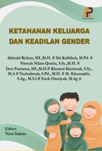 Ketahanan Keluarga Dan Keadilan Gender